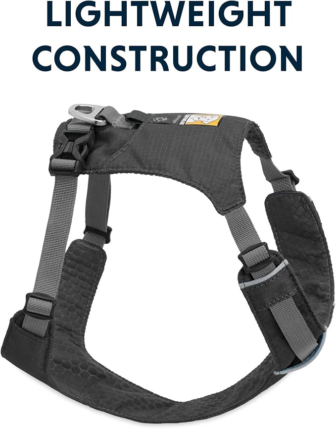 Ruffwear, Hi & Light, Everyday Lightweight Dog Harness, Trail Running, Walking, Hiking, All-Day Wear, Twilight Gray, X-Small