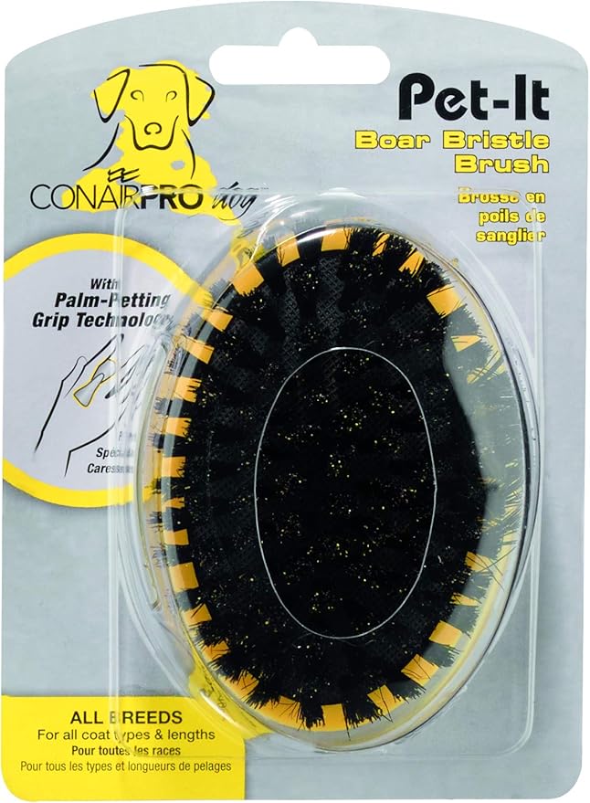 ConairPRO dog & cat Boar Bristle Brush