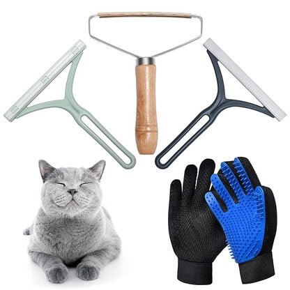 Pet Grooming Glove Brush,Self-Cleaning Slicker Pet Brush for Short and Long Haired pats,Dog Bath Brush for Shedding and Grooming,Removes Loose Hair and Tangles,Promote Circulation