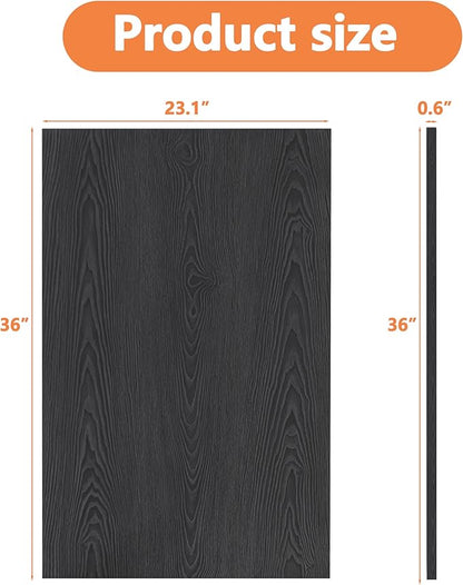 Piskyet Dog Crate Topper Wood Countertop for 48 42 36 30 24 inch Dog Cage, Dog Crate Cover,Dog Kennel Topper(Crate Not Include) (Black, for 36 Inch Crate)