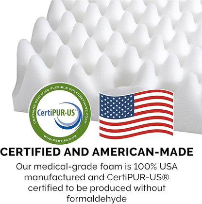 Furhaven Orthopedic Dog Bed for Large Dogs w/ Removable Bolsters & Washable Cover, For Dogs Up to 95 lbs - Pinsonic Quilted Paw L Shaped Chaise - Iceberg Green, Jumbo/XL