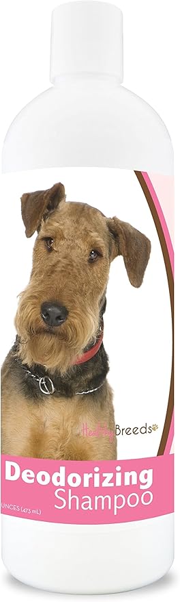 Healthy Breeds Airedale Terrier Deodorizing Shampoo 16 oz