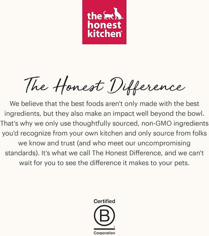 The Honest Kitchen Human Grade Dehydrated Whole Grain Dog Food – Complete Meal or Dog Food Topper – Turkey, 10 Pound (Pack of 1) (makes 40 lbs)