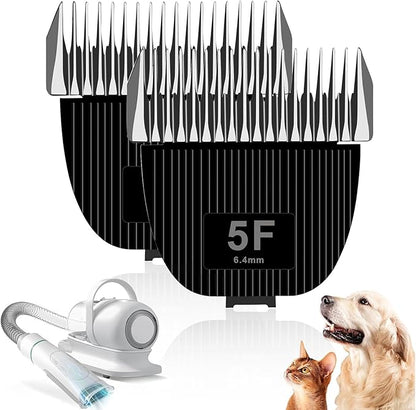 Replacement Blade for nebot P1 Pro Pet Grooming Kit & Vacuum,Size-5F Cut Length 1/4”(6.3mm),2 Pack