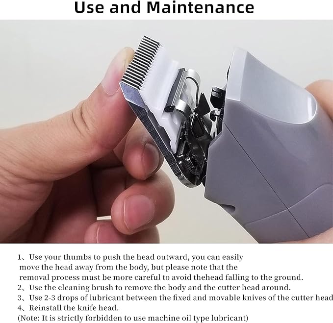 Size 10/30/40 Detachable Pet Dog Grooming Ceramic Blades Compatible with Oster A5,Wahl KM10 Series Clipper,Cut Length 1/100 to 1/50 to 1/16 in, (10+30+40(3 Count))