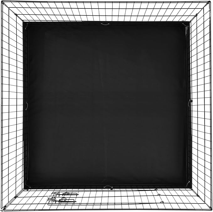 VEVOR Dog Playpen, 4 Pcs 24 x 36 in Panels Foldable Metal Pet Exercise Pen, Dog Fence Indoor and Outdoor Pen with Door and 600D Oxford Fabric Bottom Pad, for Dogs, Cats and Other Small Animals