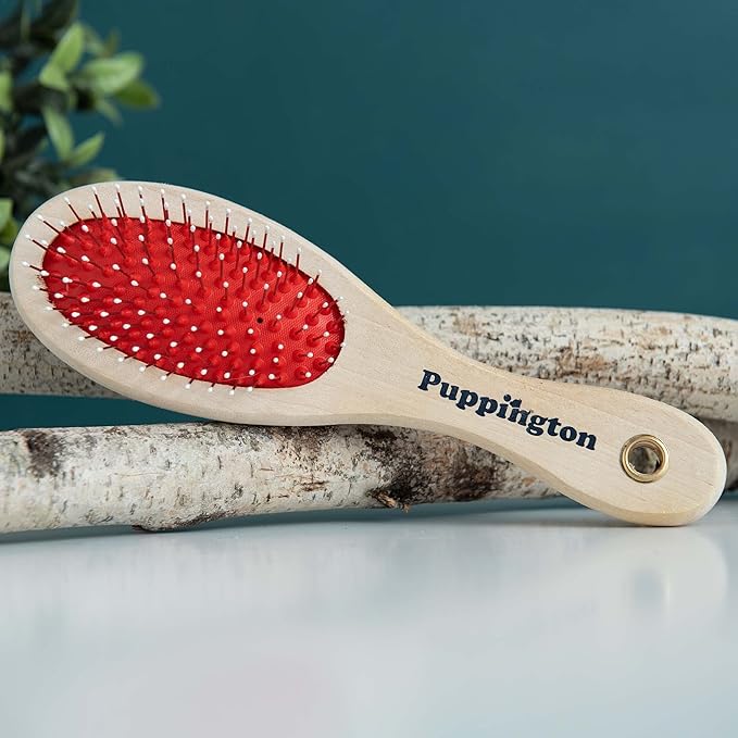 2-in-1 Dog Grooming and Deshedding Brush for Small and Large Dogs - Dog Brush for Shedding Short Haired and Long Haired Dogs