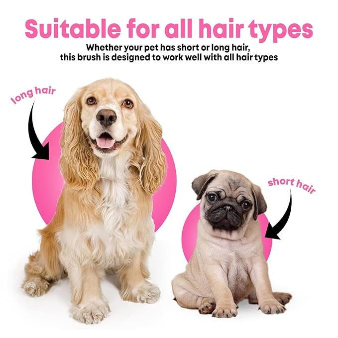 Multi Utility Bath and Massage Brush Pet Grooming Tool (Pack of 1)(COLOR MAY VARY)