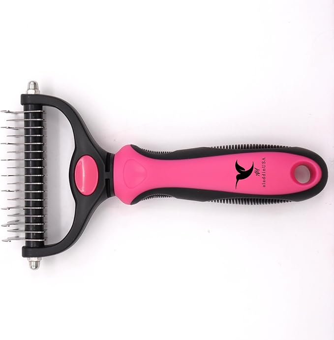 Pet Grooming Brush For Dogs and Cats.