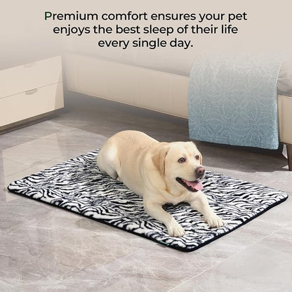 BALANCE Dog Crate Pad, Dog Foam Crate Mat Kennel Pad, Washable Pet Bed Flat Dog Cage Mat for Large Dogs