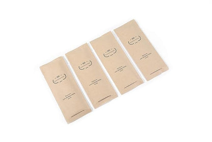 Bleeker and Rowe 100% Biodegradable Combs - Individually wrapped - Environmentally Eco Friendly Bulk Pocket Combs - Perfect for Macrame (pack of 100)