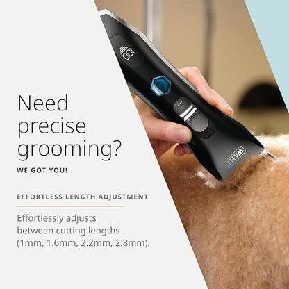 Wahl Pro Animal 4-in-1 Bladeset for Smart Clip Pet Clipper - Adjustable Grooming Blade for Light Body Clipping, Trim Work & Sanitary Areas - High-Performance, Chrome-Plated Replacement Blade