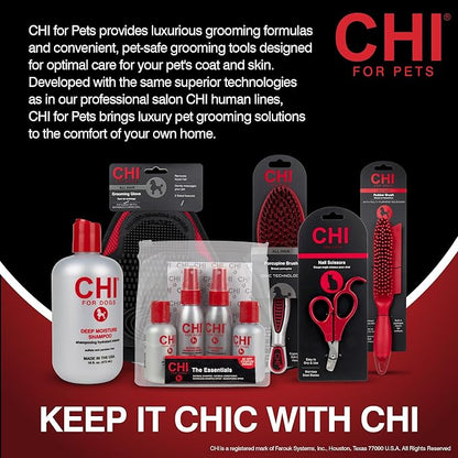 CHI For Dogs Deodorizing No-Rinse Foam, 8 Fl Oz Pump Bottle, Made in The USA, Sulfate & Paraben Free Pet Odor Eliminator Foam, Dry Shampoo for Dogs