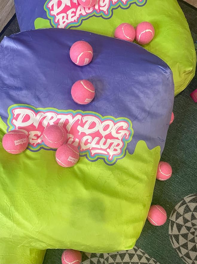 Dirty Dog Beauty Club - Pet Pillow Stylish & Comfortable Large Pillow for Dogs, Machine Washable, Soft, Supportive & Durable - Improves Sleep Quality -(23x21 inches), Large