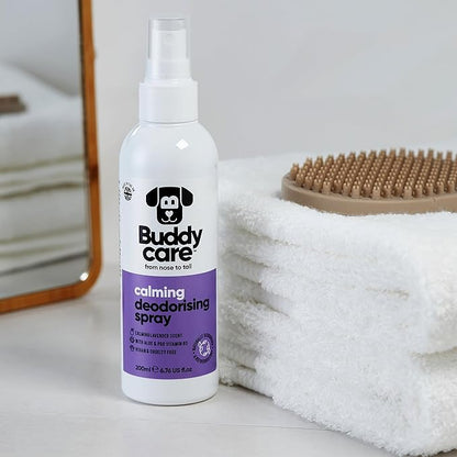 Dog Deodorising Spray - Deodorising Spray for Dogs - With Aloe Vera and Pro Vitamin B5 (Lavender, 200ml)