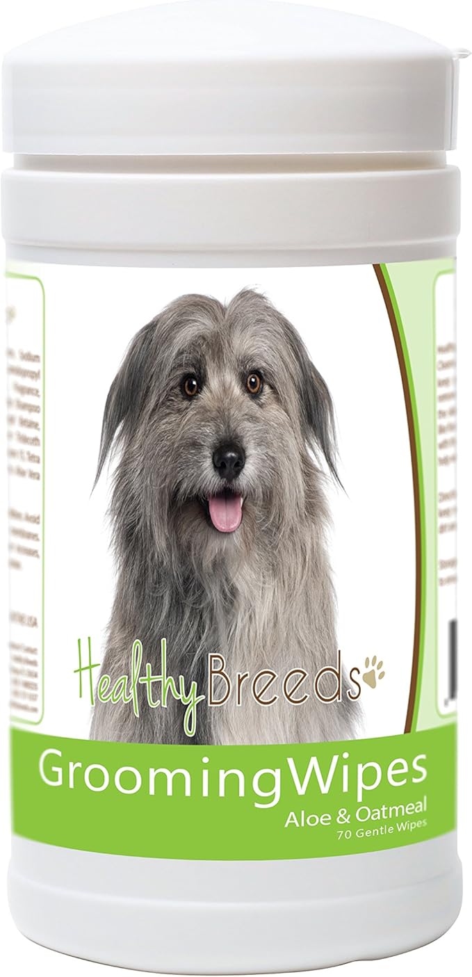 Healthy Breeds Pyrenean Shepherd Grooming Wipes 70 Count