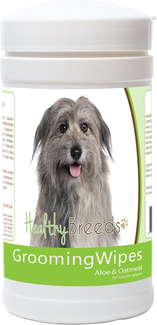 Healthy Breeds Pyrenean Shepherd Grooming Wipes 70 Count