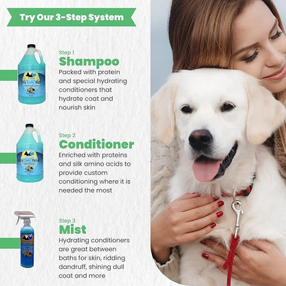 Best Shot Ultra Dirty Wash Shampoo, Coat and Skincare Product for Dogs and Cats, Soap-Free, Quick-Rinsing, Refreshing Agree Musk Fragrance, 1 Gallon