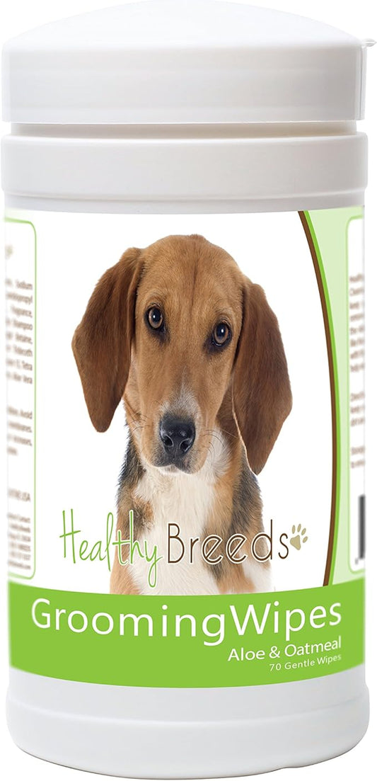 Healthy Breeds Harrier Grooming Wipes 70 Count