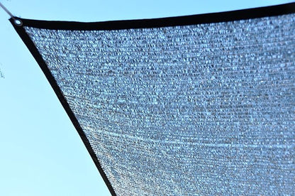 Cool Runners Aluminet 70% Heat Reflective Shade Panel/Cloth/Sail/Cover 6.5' x 6',Silver