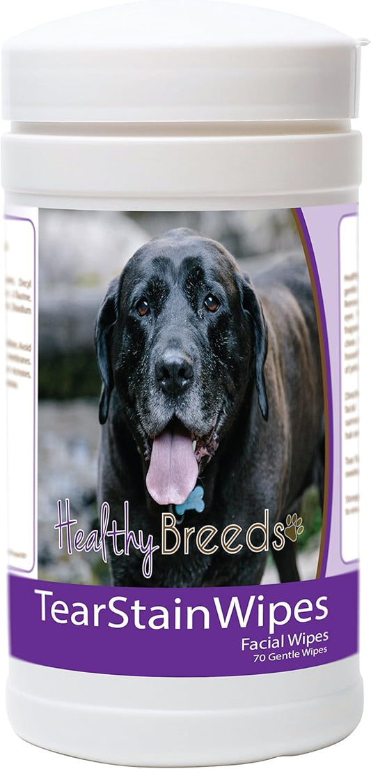 Healthy Breeds Mastador Tear Stain Wipes 70 Count