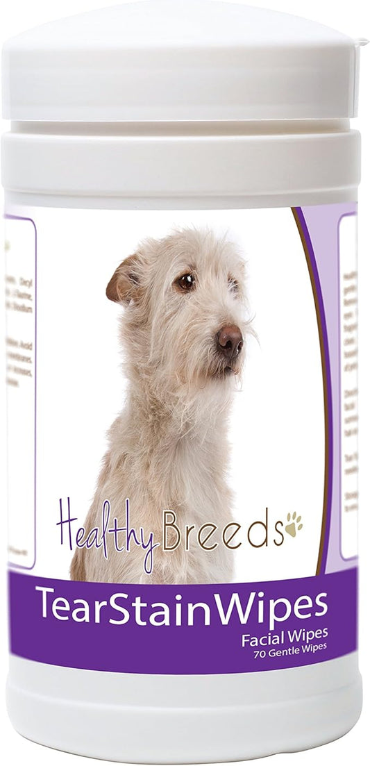 Healthy Breeds Portuguese Podengo Pequeno Tear Stain Wipes 70 Count