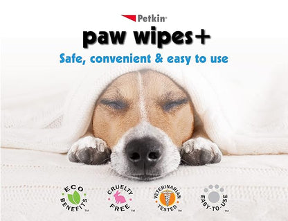 Petkin Paw Wipes 100 count