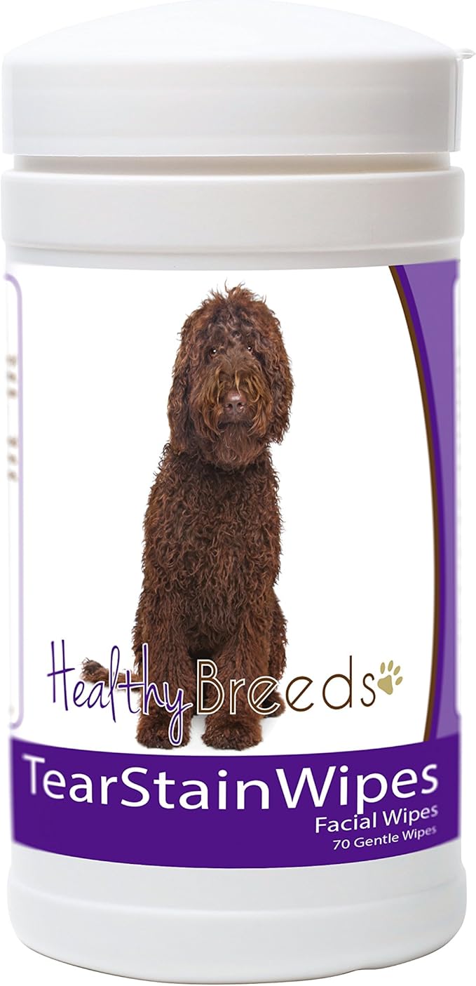 Healthy Breeds Labradoodle Tear Stain Wipes 70 Count