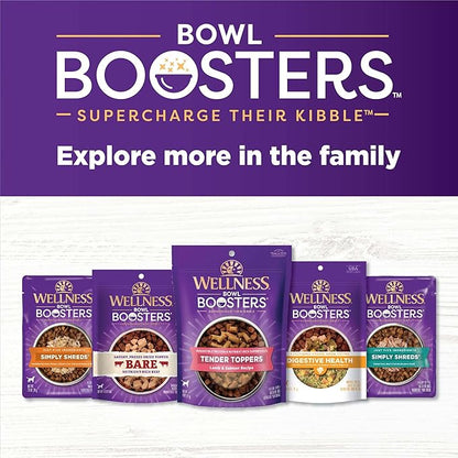 Wellness CORE Bowl Boosters Skin & Coat Dog Food Topper, 4 Ounce Bag (Pack of 2)