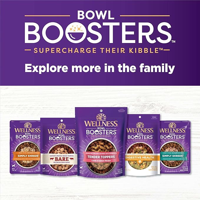 Wellness CORE Bowl Boosters Joint Health Dog Food Topper, 4 Ounce Bag (Pack of 2)