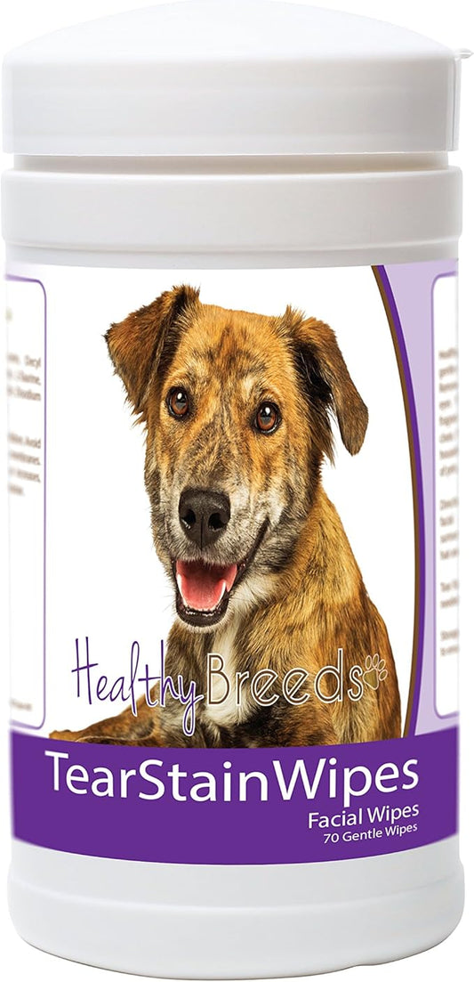 Healthy Breeds Plott Tear Stain Wipes 70 Count