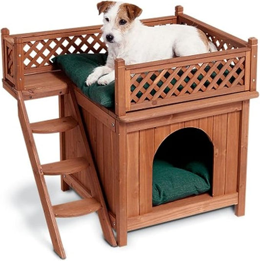 Merry Pet MPS002 Wood Room with a View Pet House
