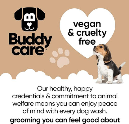 2in1 Dog Shampoo & Conditioner by Buddycare | Coconut Scented | with Aloe Vera and Pro Vitamin B5 (16.90oz)
