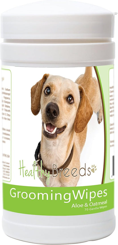 Healthy Breeds Chiweenie Grooming Wipes 70 Count