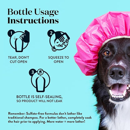 Wahl Professional Animal Healthy at Home Dog Shampoo - Plant Powered Grooming Shampoo - Odor Stop