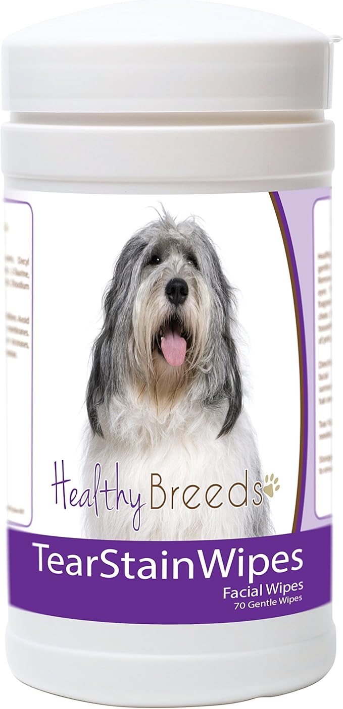 Healthy Breeds Polish Lowland Sheepdog Tear Stain Wipes 70 Count