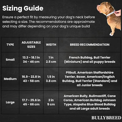 BULLYBREED Premium Dog Colar with Handle, Heavy Duty Dog Collar, Tactical Dog Collar, Quick-Release Metal Buckle, Thick Dog Collar, Dog Collar for Medium Dogs, Dog Collar for Large Dogs (Pink, Large)