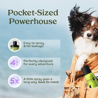 PAWFUME Dog Detangler Grooming Spray, Royal Lavender, 1-Pack – Keeps Pups Fresh All Day – Hypoallergenic, Alcohol-Free, Detangling & Moisturizing – Salon-Quality Dog Necessities for Coat & Fur Care