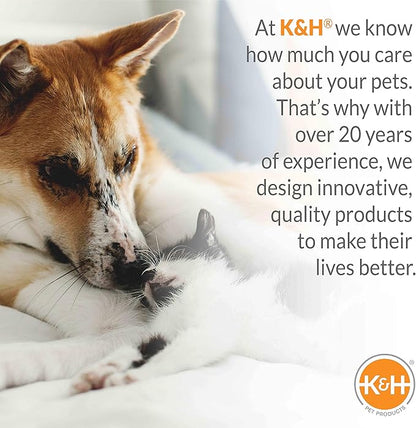 K&H Pet Products Elevated Cooling Outdoor Dog Bed Portable Raised Dog Cot Replacement Cover Only Gray/Black Mesh X -Large 50 X 32 Inches (Cot NOT Included)