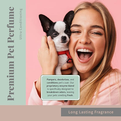 Begley's Pet Cologne and Deodorizer - Premium Essential Oil Dog Perfume Spray Long Lasting and Pet Odor Eliminator - Cat Perfume and Dog Cologne Spray - Lavender - 4 oz