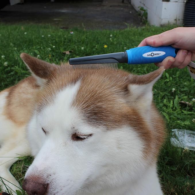 Ultimate Pet Shedding Comb, Red