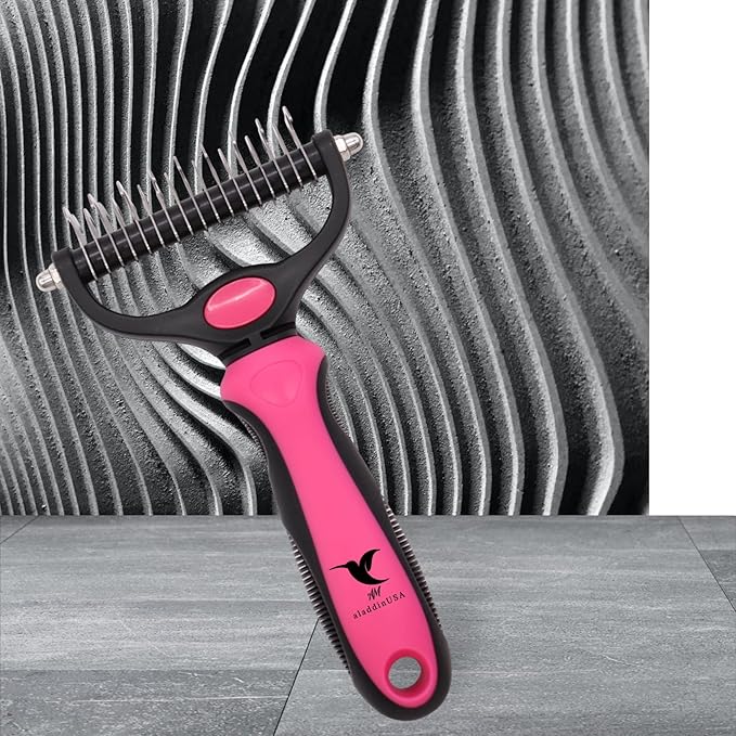 Pet Grooming Brush For Dogs and Cats.