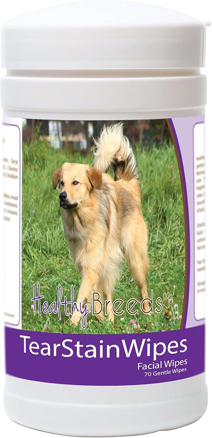 Healthy Breeds Chinook Tear Stain Wipes 70 Count