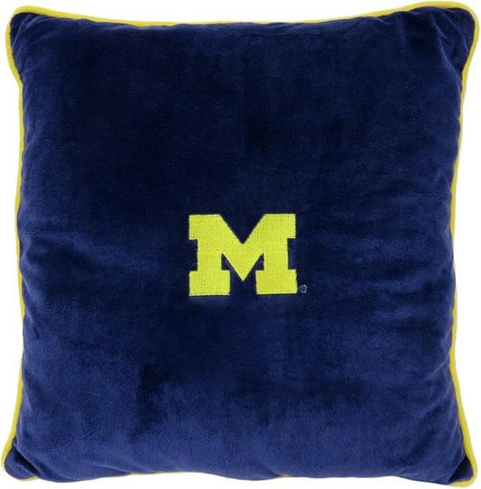 Pets First NCAA Michigan Wolverines Pet Accessories- Cozy & Warm Dog Pillow