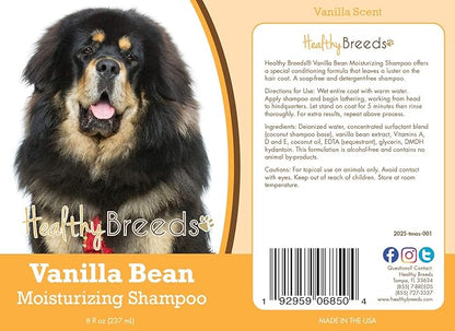 Healthy Breeds Tibetan Mastiff Vanilla Bean Moisturizing Shampoo 8 oz