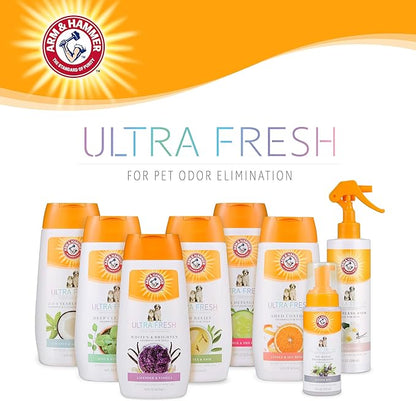 Arm & Hammer Ultra Fresh Shampoos, Conditioners, and Sprays for Dogs | Arm & Hammer Baking Soda Neutralizes Bad Odors for an Advanced Clean Deep Cleansing Shampoo