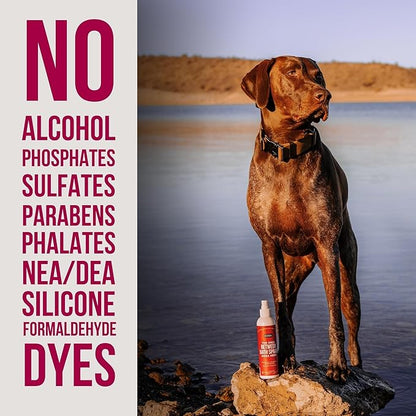 Natural Rapport Dog Cologne Spray Cranberry & Vanilla Scent - The Only Between Bath Spray Dogs Need - Convenient, Dog Deodorant Spray and Pet Urine Odor Eliminator Perfume (8 fl oz.)