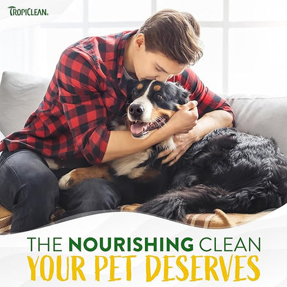 TropiClean Hypoallergenic Dog Wipes for Paws and Butt | Fragrance Free Dog Grooming Wipes | Safe for The Face | Puppy & Cat Friendly | 400 Count