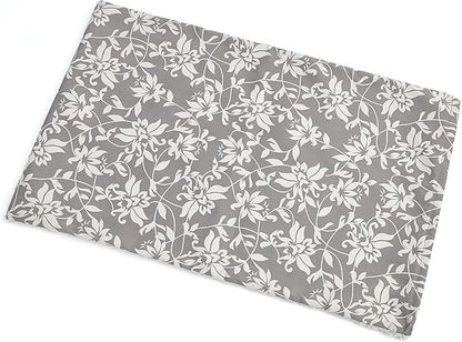 MidWest Homes for Pets Quiet Time Reversible Crate Pan Cover 30' Gray Floral/Fleece