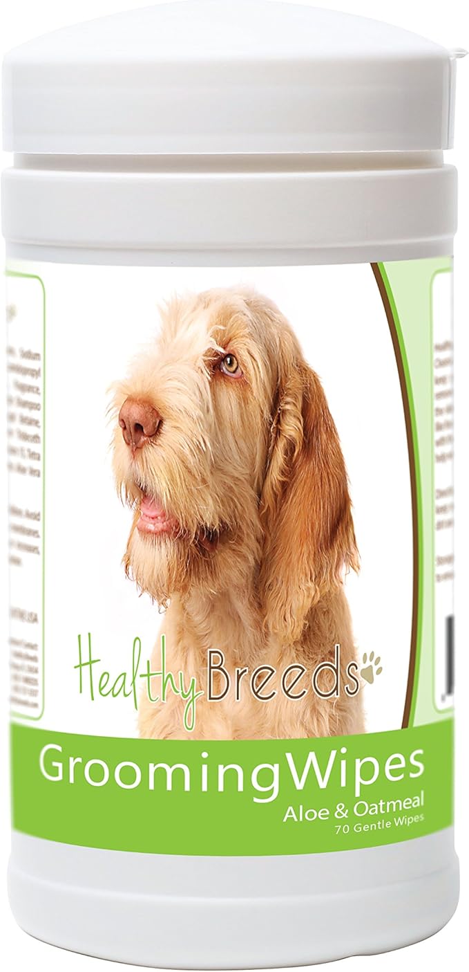 Healthy Breeds Spinoni Italiani Grooming Wipes 70 Count